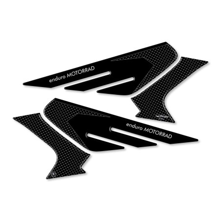 kit di ADESIVI 3D PROTEZIONI LATERALI compatibili PER MOTO BMW GS R1200 dal 2017